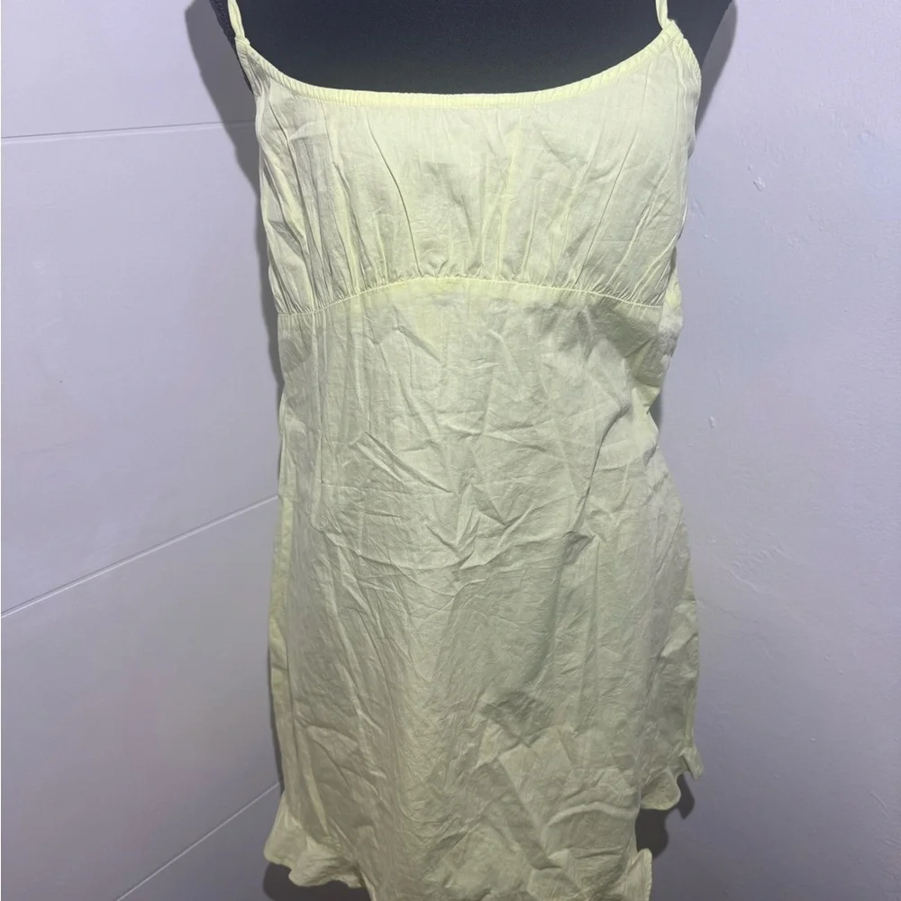 Nasty Gal Light Yellow Dress - Picture 3 of 13